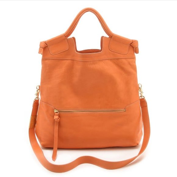 Foley + Corinna Handbags - | foley + corinna leather convertible hobo tote bag |